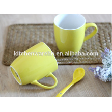 Haonai 2015hot sales!green ceramic mug